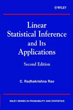 Linear Statistical Inference and its Applications 