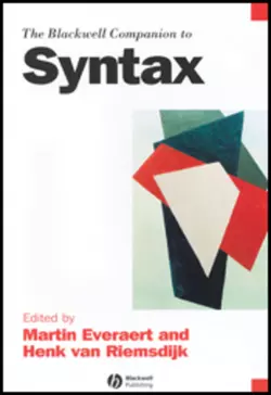 The Blackwell Companion to Syntax, Martin Everaert