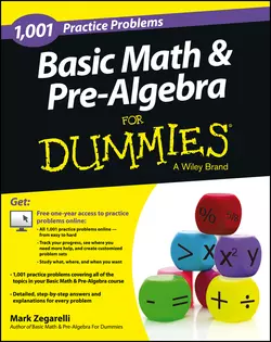 Basic Math and Pre-Algebra Mark Zegarelli