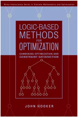 Logic-Based Methods for Optimization