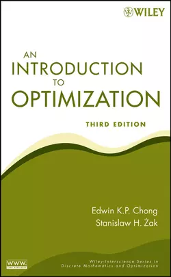 An Introduction to Optimization Stanislaw Zak и Edwin Chong