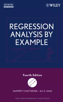 Regression Analysis by Example Samprit Chatterjee и Ali Hadi