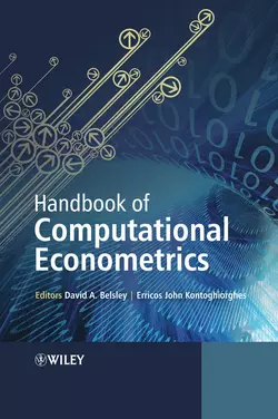 Handbook of Computational Econometrics, Erricos Kontoghiorghes