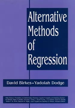 Alternative Methods of Regression Yadolah Dodge и David Birkes