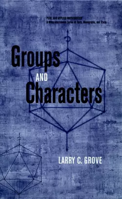 Groups and Characters 