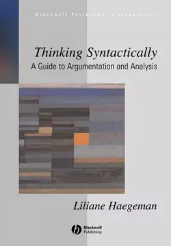 Thinking Syntactically 