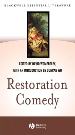 Restoration Comedy, Duncan Wu