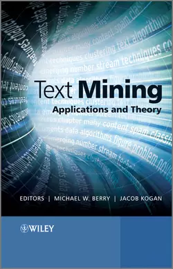 Text Mining Jacob Kogan и Michael Berry