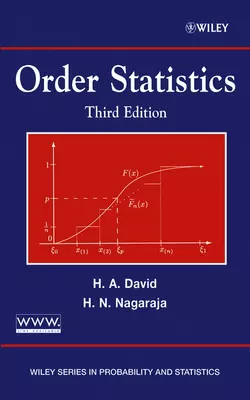 Order Statistics Haikady Nagaraja и Herbert David