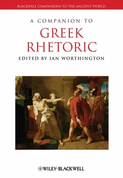 A Companion to Greek Rhetoric 