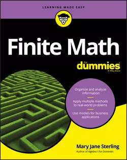 Finite Math For Dummies 