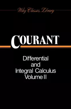 Differential and Integral Calculus  Volume 2 