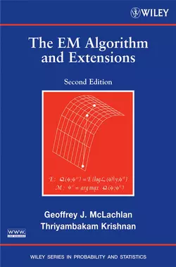 The EM Algorithm and Extensions, Geoffrey McLachlan