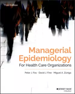 Managerial Epidemiology for Health Care Organizations, Peter Fos