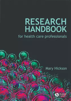 Research Handbook for Health Care Professionals 