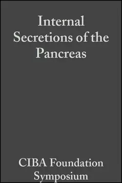 Internal Secretions of the Pancreas  Volume 9 CIBA Foundation Symposium