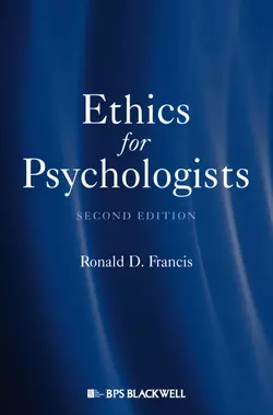 Ethics for Psychologists 