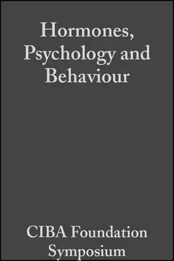 Hormones  Psychology and Behaviour  Volume 3 CIBA Foundation Symposium