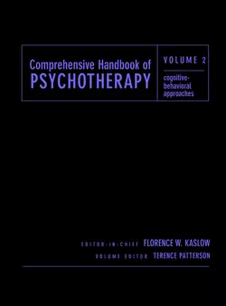 Comprehensive Handbook of Psychotherapy, Cognitive-Behavioral Approaches, Terence Patterson