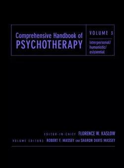 Comprehensive Handbook of Psychotherapy, Interpersonal/Humanistic/Existential, Robert Massey