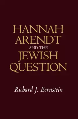 Hannah Arendt and the Jewish Question 