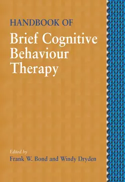 Handbook of Brief Cognitive Behaviour Therapy, Windy Dryden