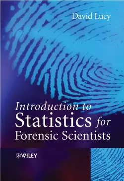 Introduction to Statistics for Forensic Scientists 