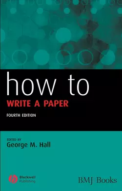 How to Write a Paper