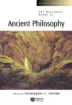 The Blackwell Guide to Ancient Philosophy 