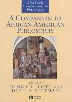 A Companion to African-American Philosophy, Tommy Lott