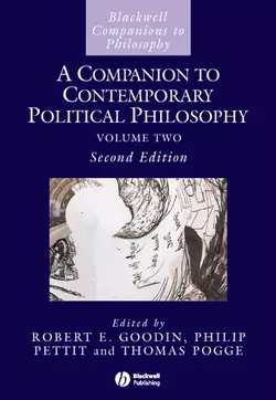 A Companion to Contemporary Political Philosophy, Philip Pettit