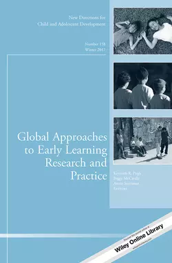 Global Approaches to Early Learning Research and Practice, Peggy McCardle