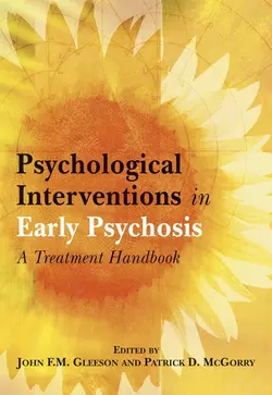 Psychological Interventions in Early Psychosis, Patrick McGorry