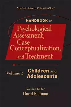 Handbook of Psychological Assessment, Case Conceptualization, and Treatment, Volume 2, Michel Hersen