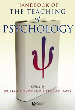 Handbook of the Teaching of Psychology, William Buskist