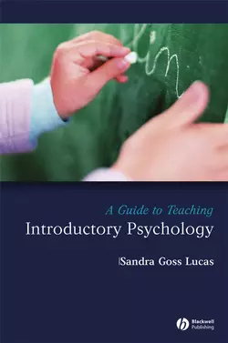 A Guide to Teaching Introductory Psychology 