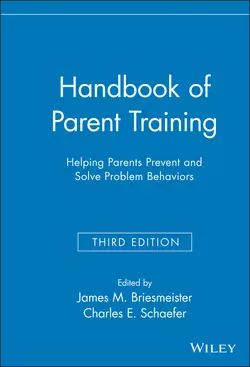 Handbook of Parent Training, Charles E. Schaefer