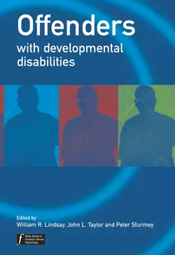 Offenders with Developmental Disabilities, Peter Sturmey