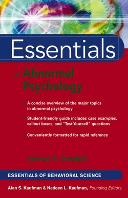 Essentials of Abnormal Psychology 