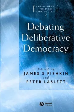 Debating Deliberative Democracy, Peter Laslett