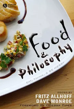 Food and Philosophy, Fritz Allhoff