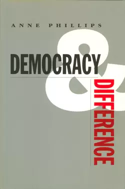 Democracy and Difference 