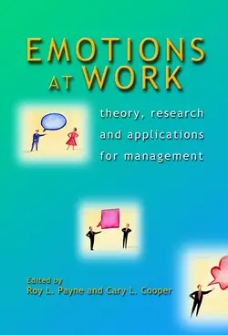 Emotions at Work, Cary L. Cooper