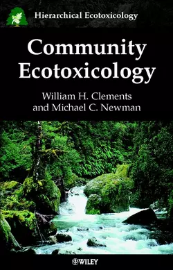 Community Ecotoxicology, William Clements