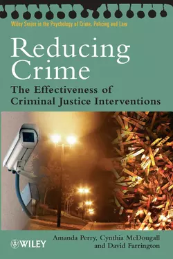 Reducing Crime, Cynthia McDougall