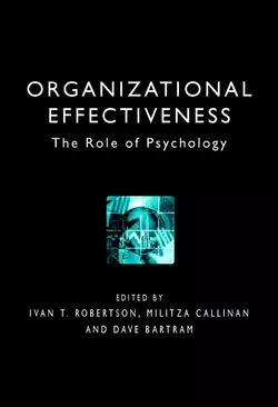 Organizational Effectiveness, Dave Bartram