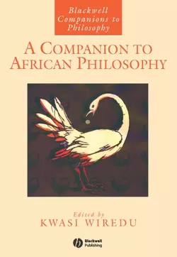 A Companion to African Philosophy 