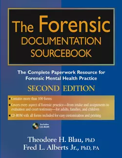 The Forensic Documentation Sourcebook, Theodore Blau