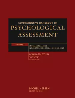 Comprehensive Handbook of Psychological Assessment, Volume 1, Michel Hersen