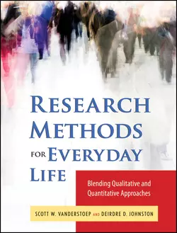 Research Methods for Everyday Life, Scott VanderStoep